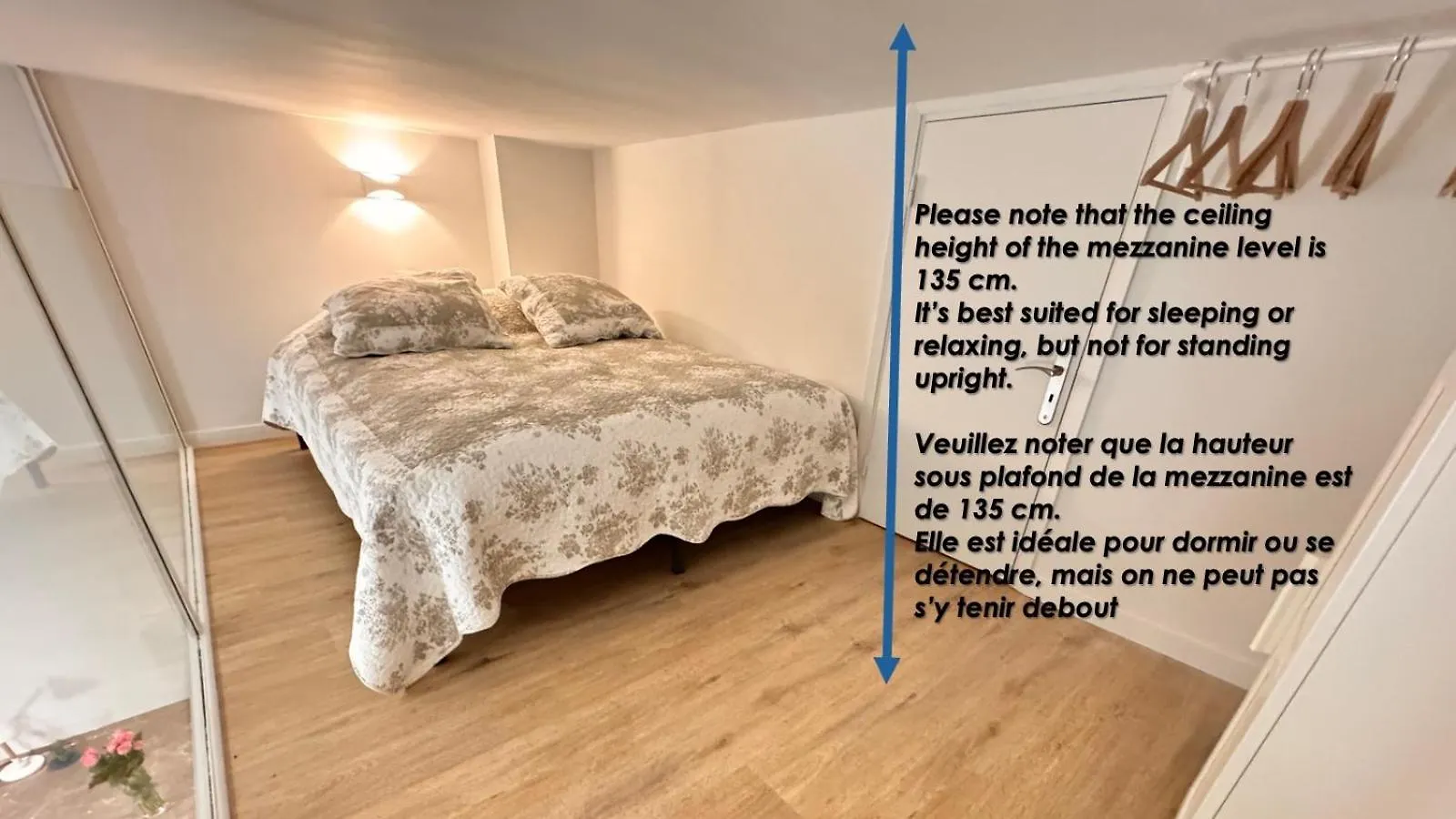 Central Studio With Mezzanine 3 Minutes To Sea Nice